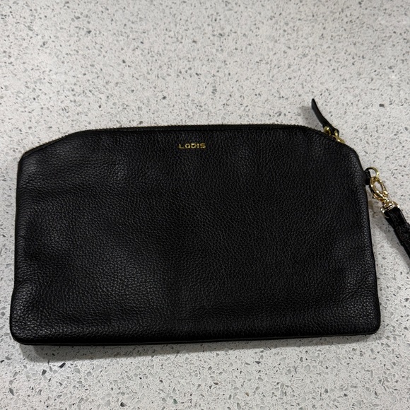 Lodis Handbags - Lodis Black Clutch Wristlet